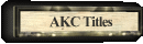 AKC Title Abbreviations